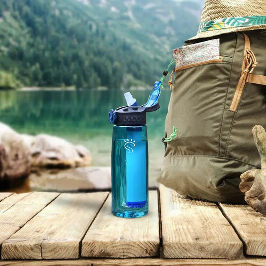 650ml Water Bottle With Filter