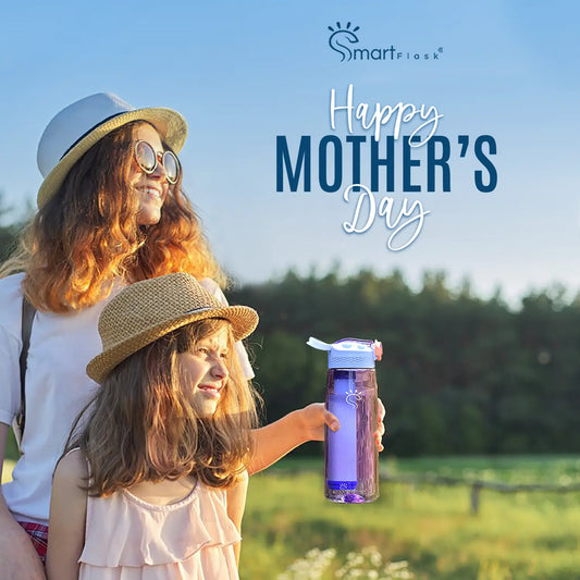 happy mother's day with smart water bottle
