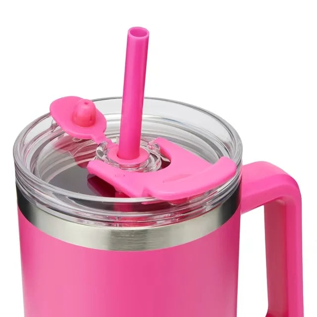 Barbie Pink Smart Jumbo Tumbler Open Straw