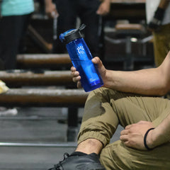Cobalt Blue Purifier Water Bottle 650 ml
