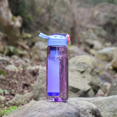 Crepe Pink Smart filter water Bottle Outdoor