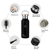 Jade Black Smart Hydration Flask Featured