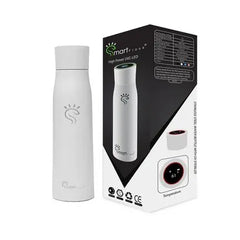 Pearl White Smart UV-C Water Bottle with Premium Box