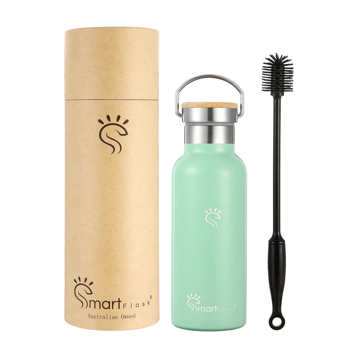 Celeste Green Smart Hydration Flask