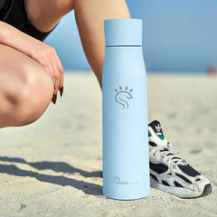 Ice Blue Smart UV-C LED Flask  (750 ml)