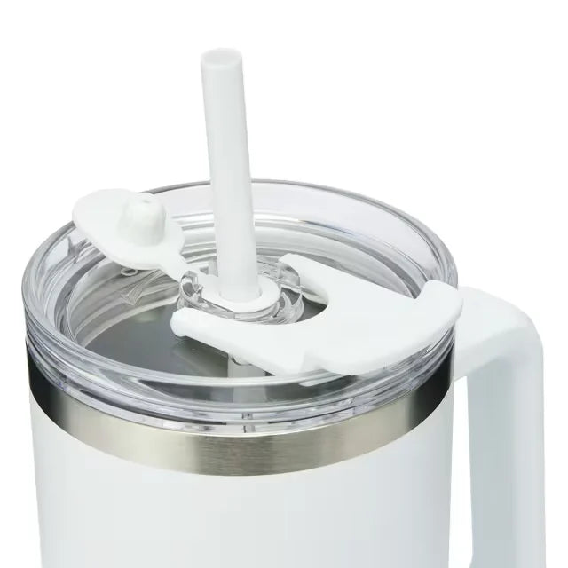 Snow White Smart Jumbo Tumbler Open Straw