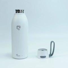 white Smart UV-C LED Flask 2.0 Cover with Handel