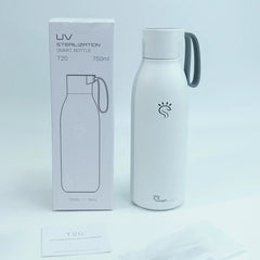 White Smart UV-C LED Flask 2.0 with Box