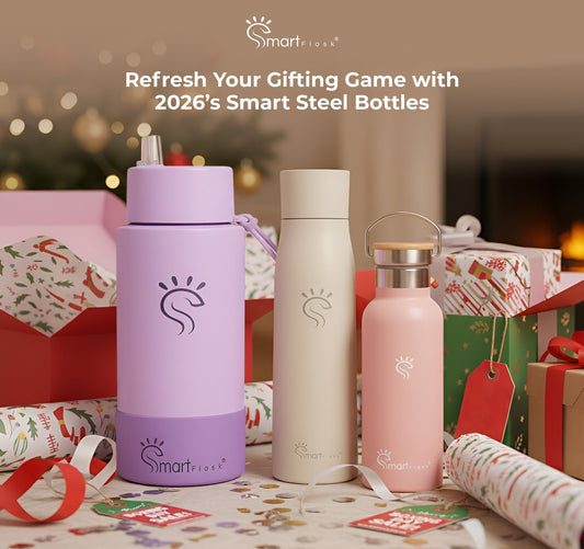 New Year Gift Ideas 2026 Australia: Smart Flask Insulated Stainless Steel Water Bottles
