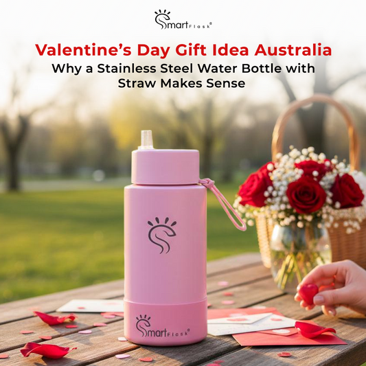 Valentine’s Day Gift Idea Australia: Why a Stainless Steel Water Bottle with Straw Makes Sense