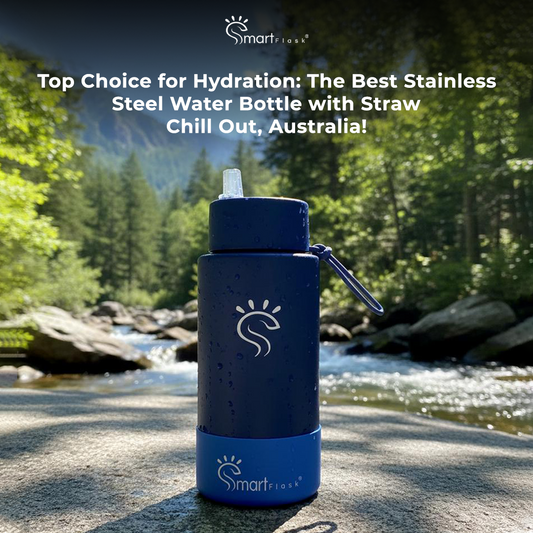 Top Choice for Hydration: The Best Stainless Steel Water Bottle with Straw – Chill Out, Australia!