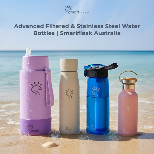Advanced Filtered and  Stainless Steel Water Bottles | Smartflask Australia