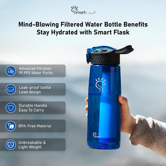 Mind-Blowing Filtered Water Bottle Benefits | Stay Hydrated with Smart Flask