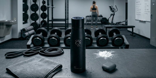 SmartFlask UV-C LED Flask 750ml gym water bottle Australia, best gym water bottle 2026