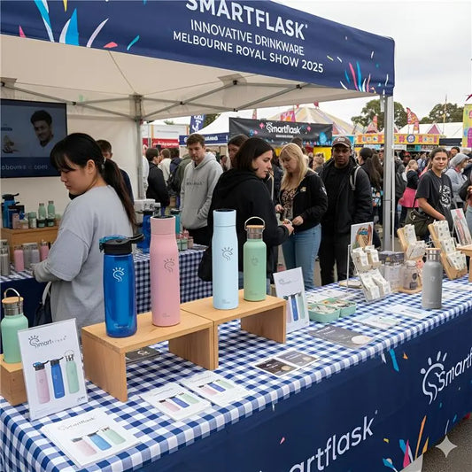 Smart water bottles at Melbourne royal show 2025 