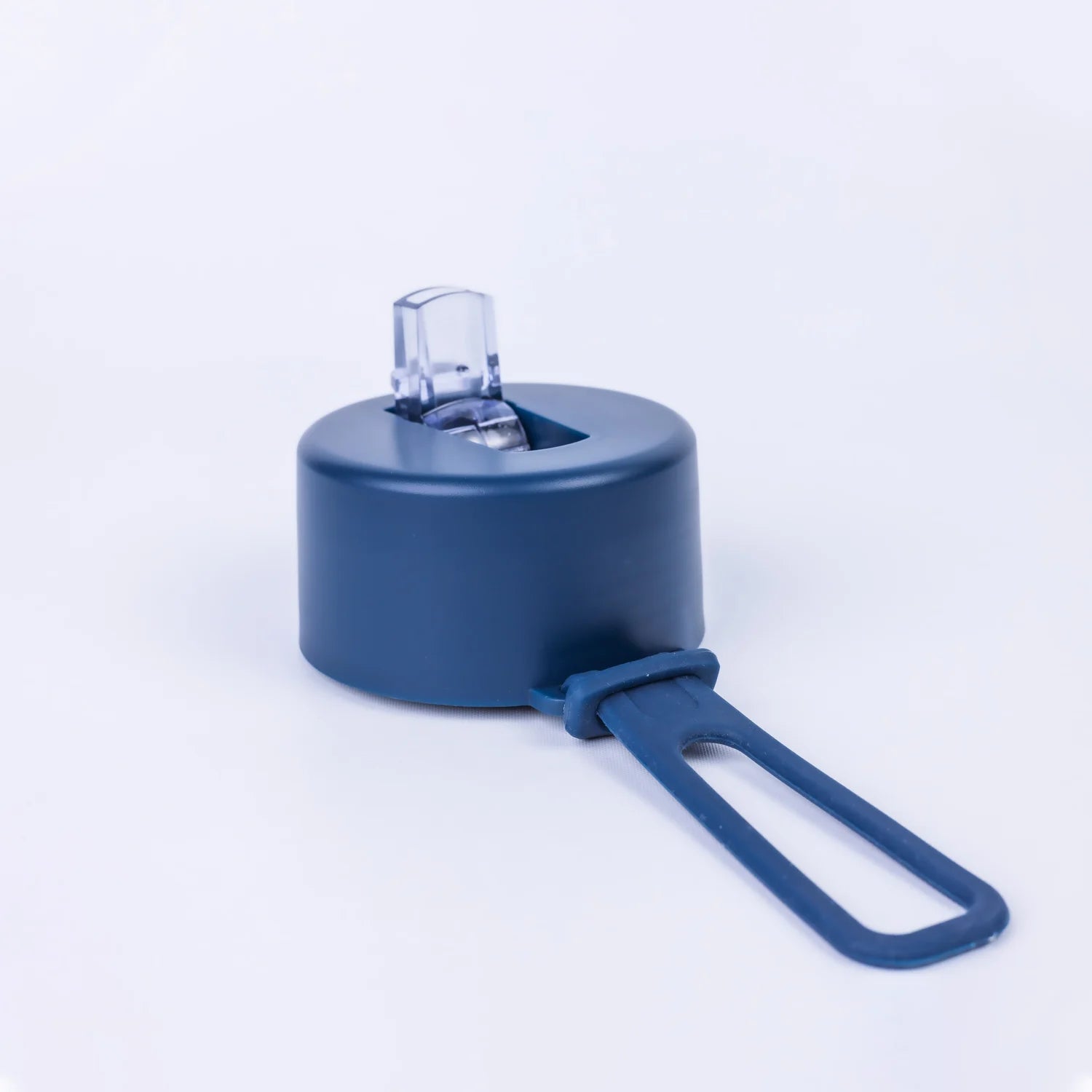 Blue Dual-Lid Steel Bottle With Straw (34oz)