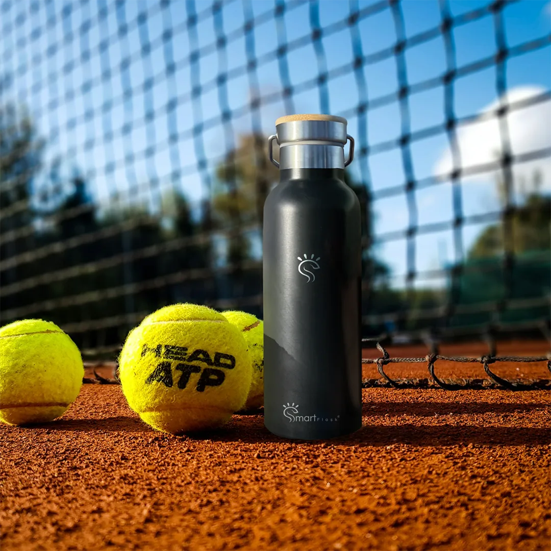 Jade Black Smart Hydration Flask 