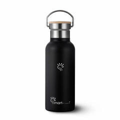 Jade Black Smart Hydration Flask water bottle