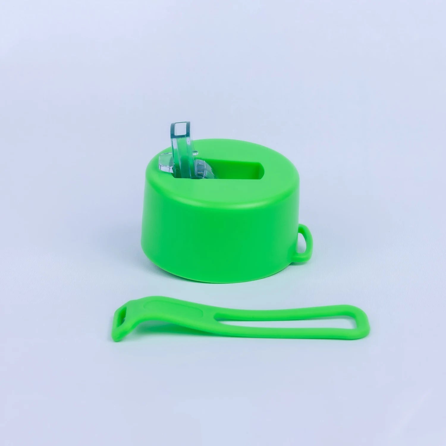 Purple Dual-Lid Steel Bottle With Straw (34oz)