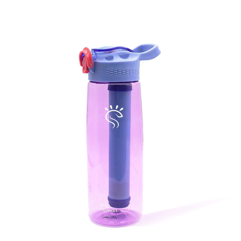Smart Purifier Flask pink bottle