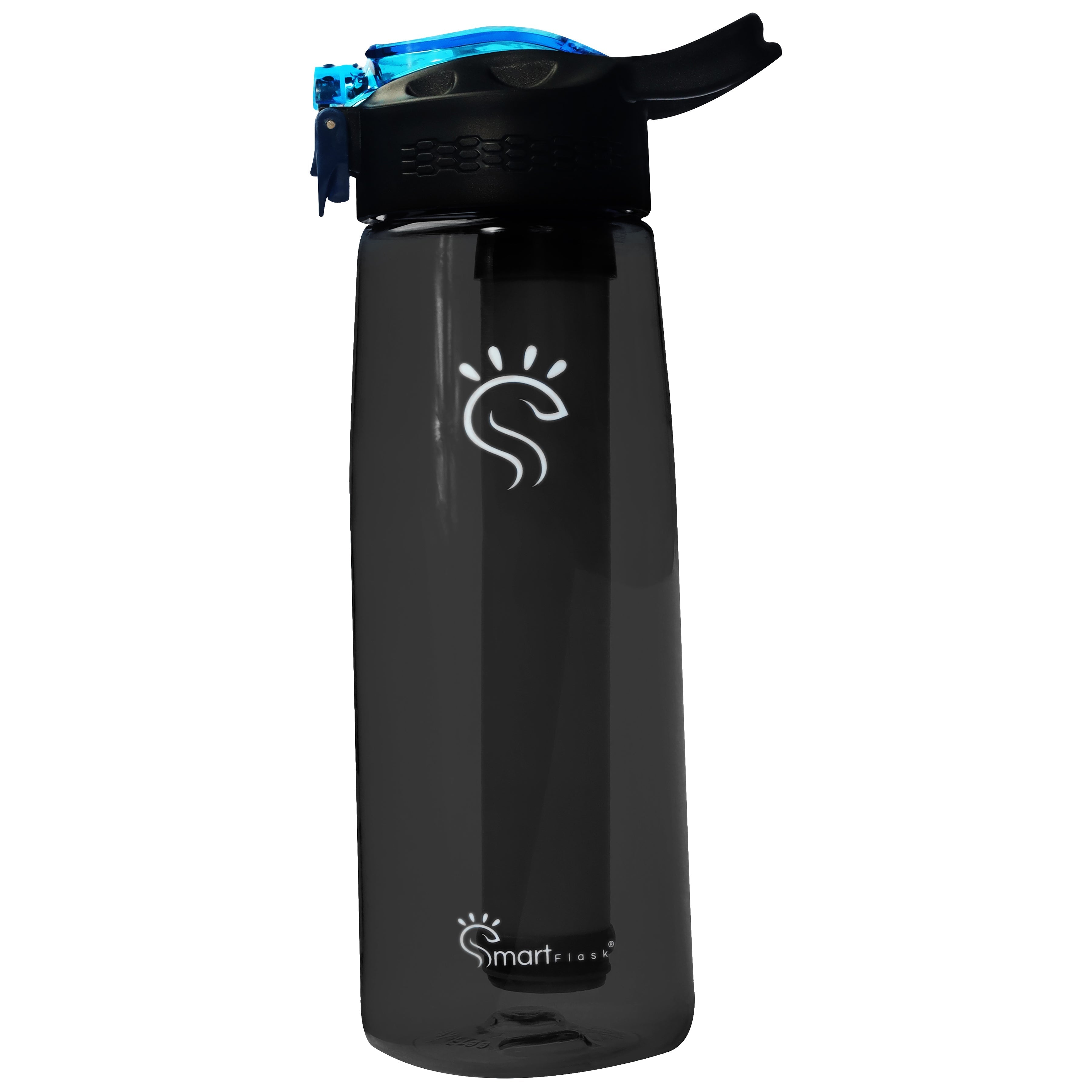 Charcoal Black Smart Purifier Bottle Australia