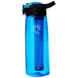 Cobalt Blue Smart Purifier Water Bottle