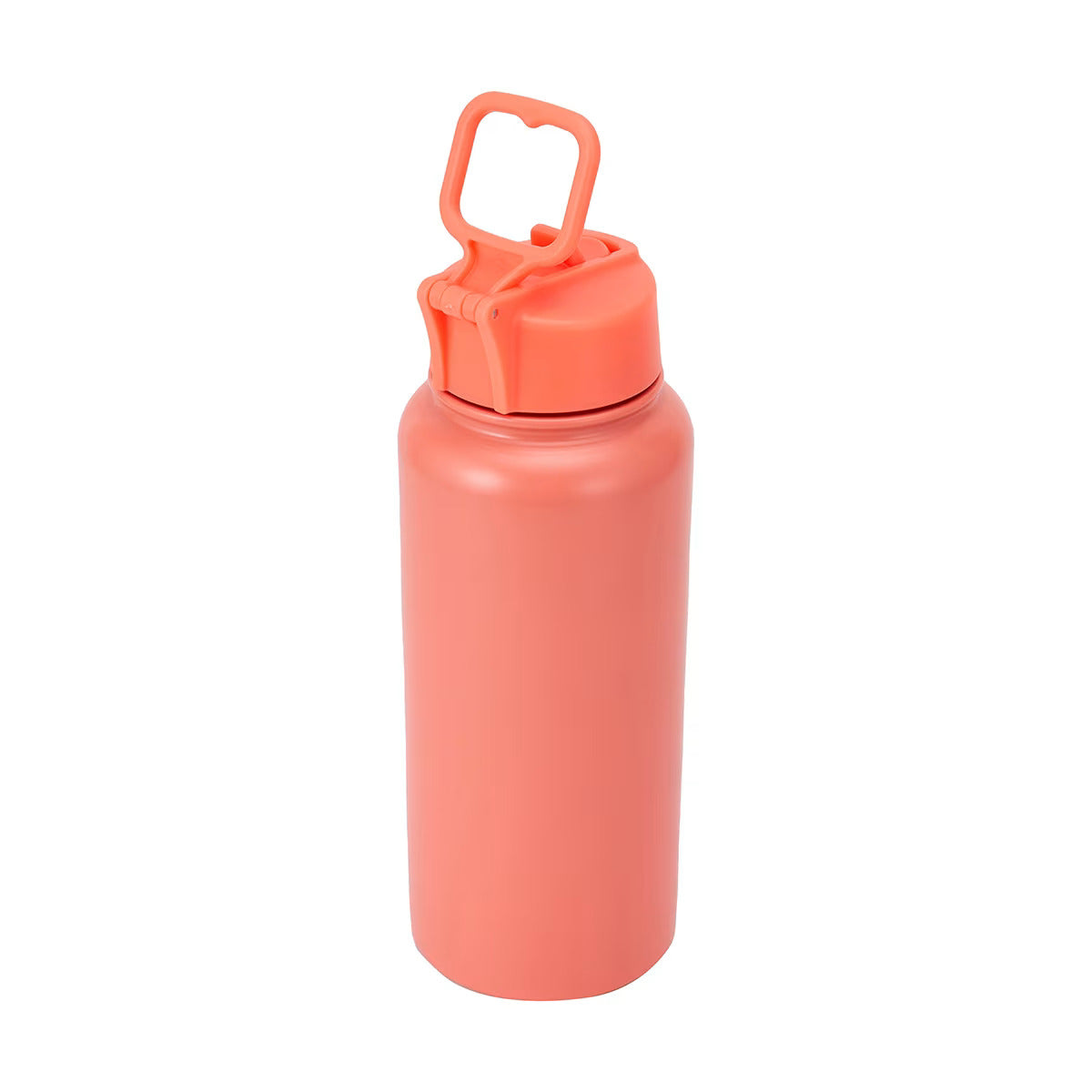 Starfish Orange Smart Reusable Water Bottle with Straw