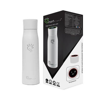 Pearl White Smart UV-C LED Flask (500 ml)