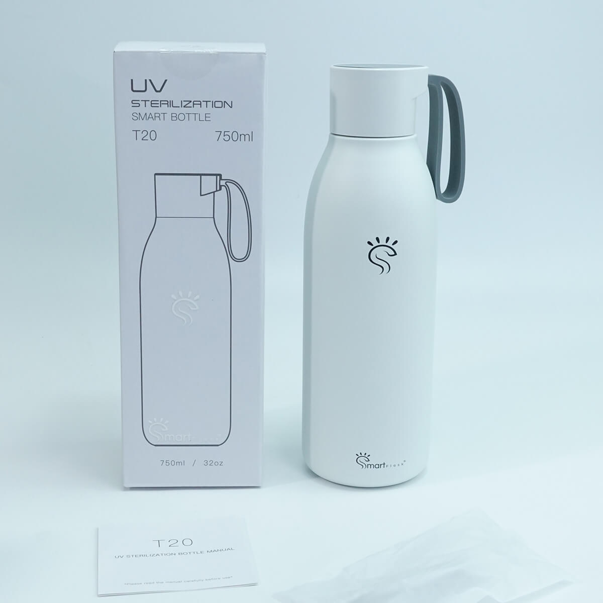 White Smart UV-C LED Flask 2.0 (750 ml)