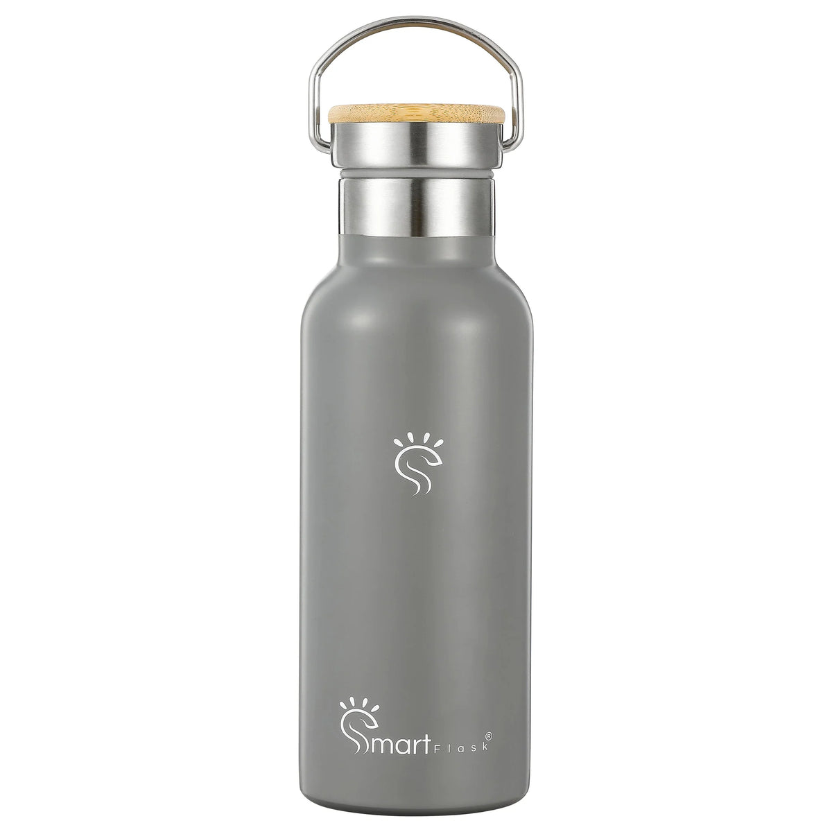 Dove Gray Smart Hydration Flask (500 ml)