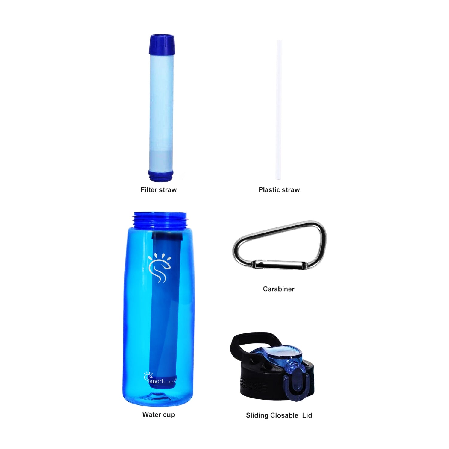 plastic straw for water bottle